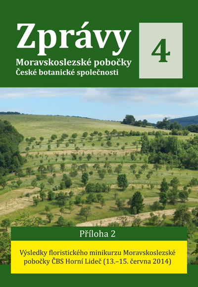Zprávy Moravskoslezské pobočky ČBS 4, Příloha 2